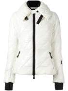 Moncler Grenoble 'queyras' Padded Jacket, Women's, Size: 2, White, Polyamide/polyester/goose Down