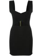Balmain Bandage Mini Dress, Women's, Size: 36, Black, Polyamide/spandex/elastane/viscose