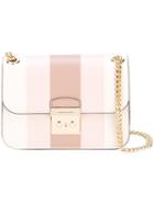 Michael Kors - Foldover Shoulder Bag - Women - Leather - One Size, Women's, Pink/purple, Leather