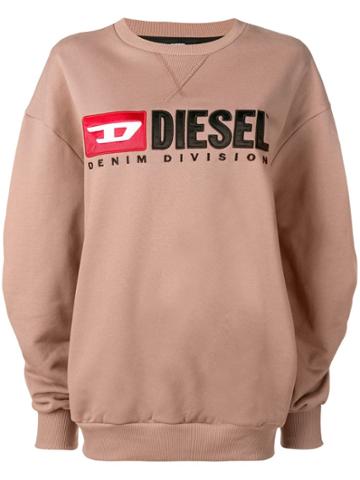 Diesel Denim Division Sweatshirt - Pink