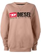 Diesel Denim Division Sweatshirt - Pink