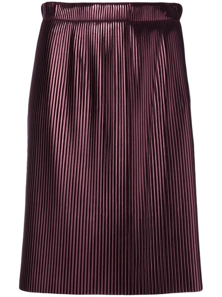 Golden Goose Deluxe Brand - Short Pleated Skirt - Women - Polyester - S, Pink/purple, Polyester