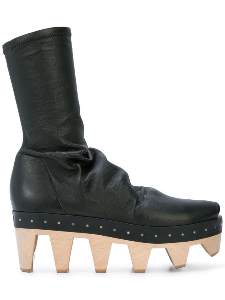 Rick Owens Geta Sock Shoes - Black