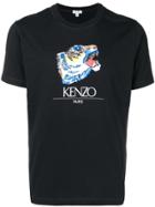 Kenzo Tiger Motif T-shirt - Black