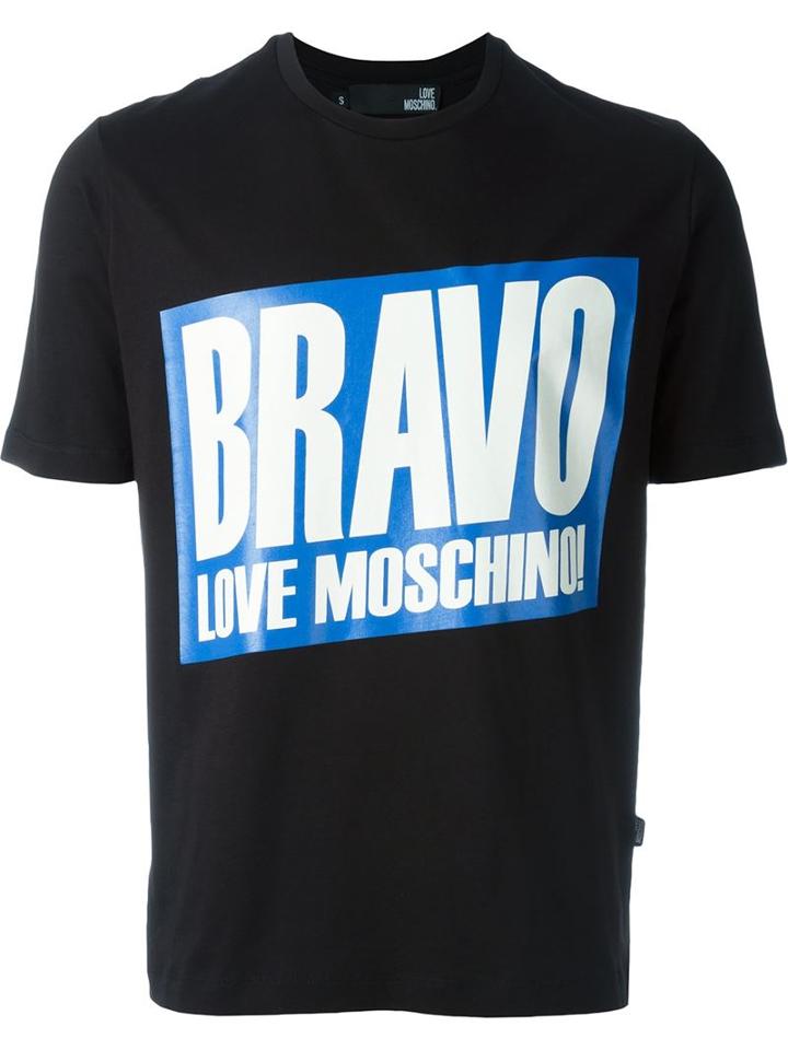 Love Moschino Bravo Print T-shirt