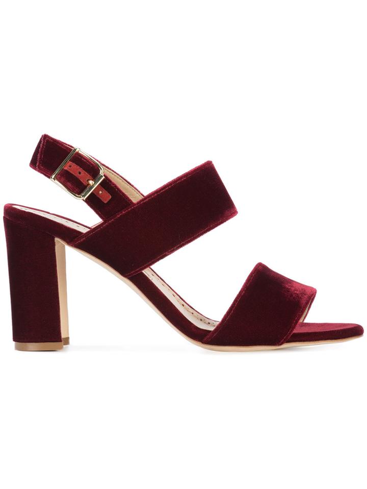 Manolo Blahnik Khan Sandals - Red