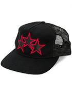 Amiri Star Embroidered Trucker Hat - Black