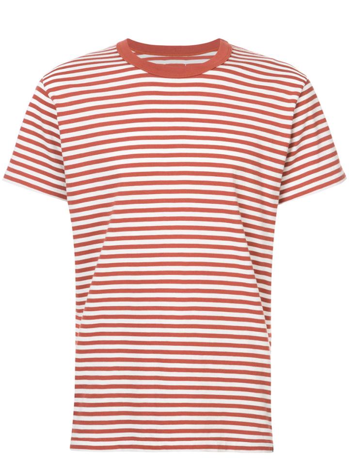 Visvim Striped T-shirt - Red