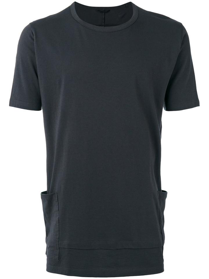The Viridi-anne Patch Pockets T-shirt - Black
