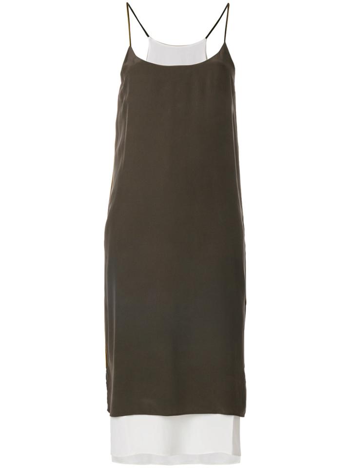 Antonia Zander Shift Dress - Brown