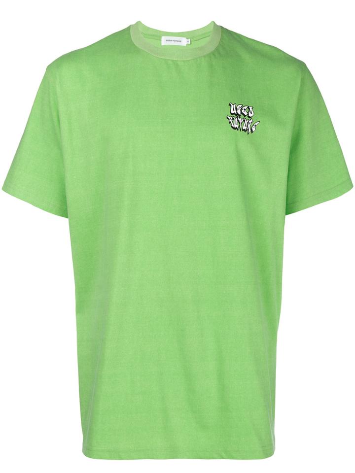 Used Future Logo Print T-shirt - Green