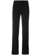 Rag & Bone Straight Trousers, Women's, Size: 4, Black, Spandex/elastane/acetate/viscose