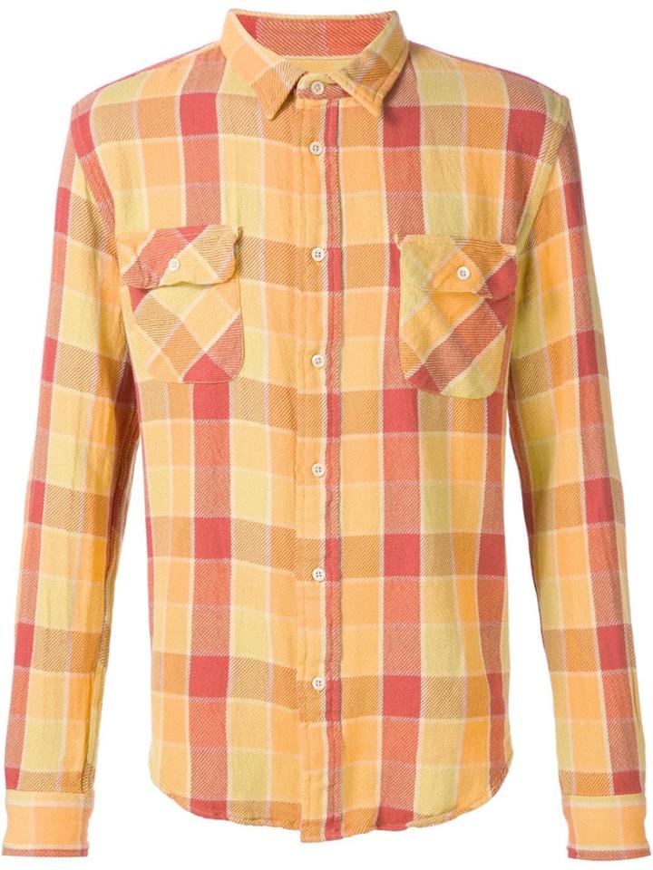 Levi's Vintage Clothing Checked Shirt - Yellow & Orange