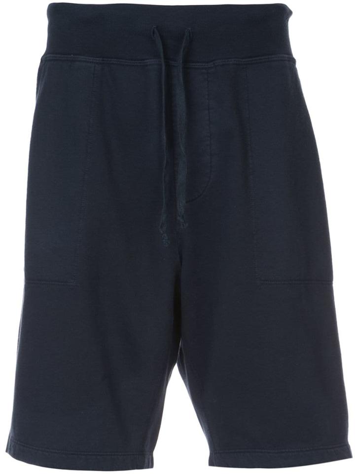 Save Khaki United Fleece Sports Shorts - Blue