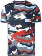 Moncler Gamme Bleu Camouflage Print T-shirt - Multicolour