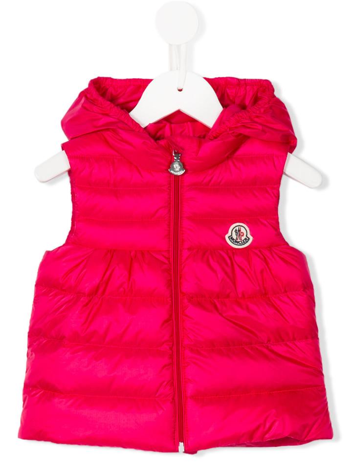 Moncler Kids - Padded Gilet - Kids - Polyamide/goose Down - 2 Yrs, Pink/purple