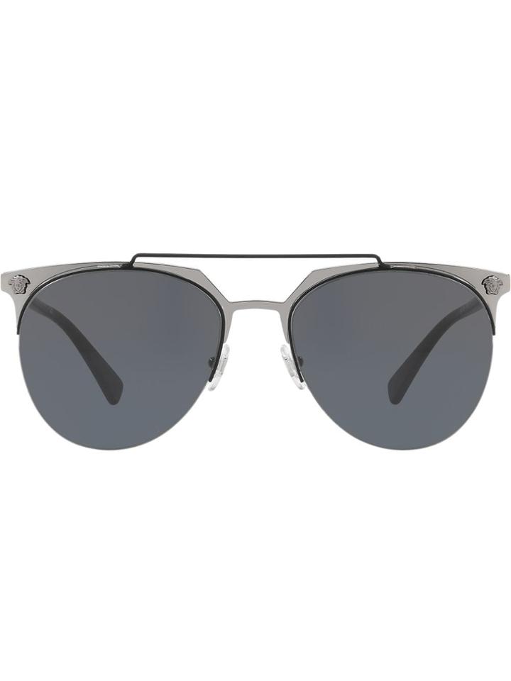 Versace Eyewear Wayfarer Sunglasses - Black