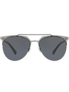 Versace Eyewear Wayfarer Sunglasses - Black