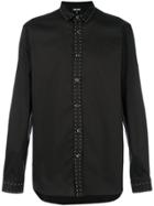 Just Cavalli Studded Long-sleeved Shirt - Black