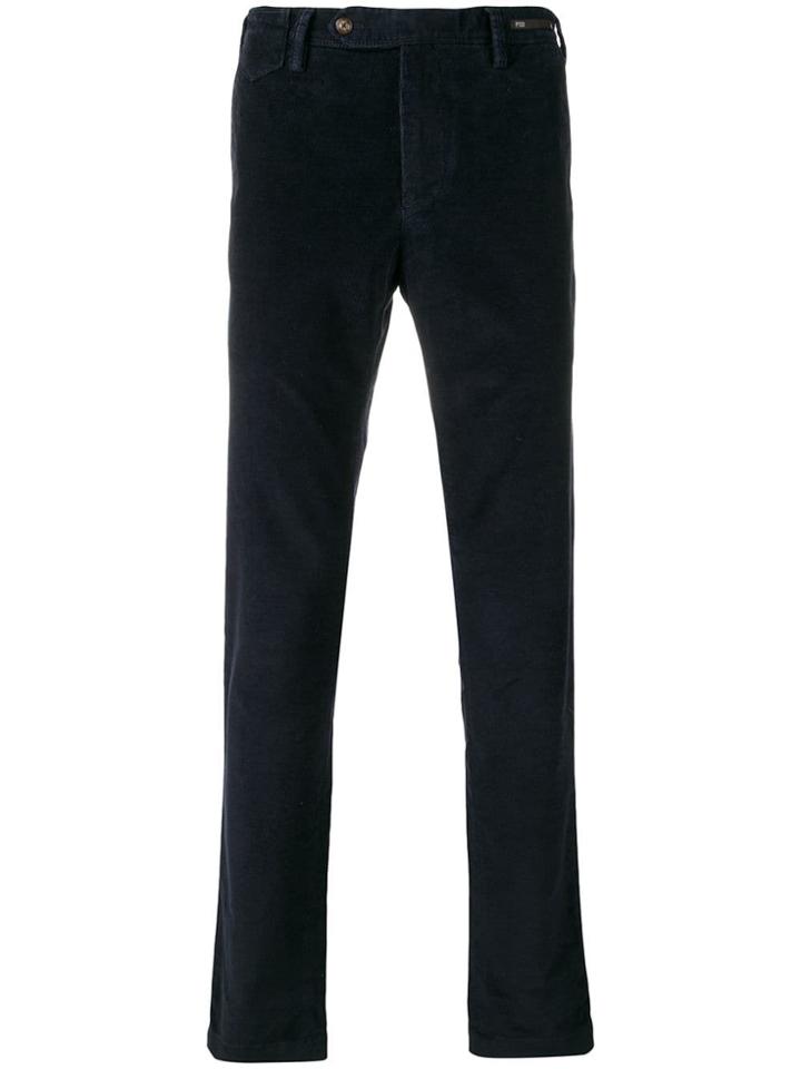 Pt01 Corduroy Trousers - Blue