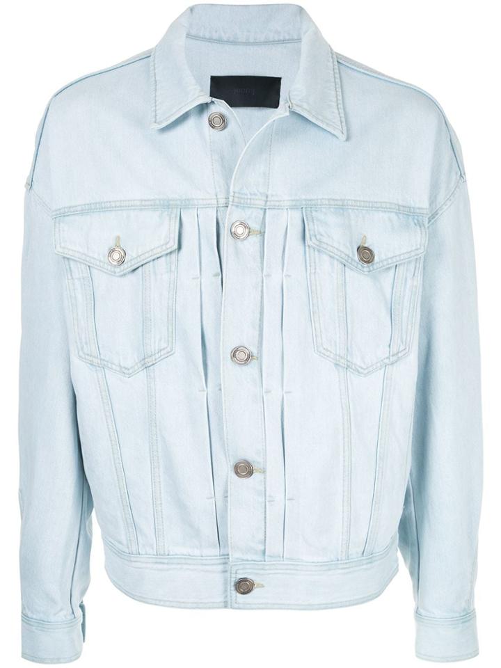 Juun.j Oversized Jean Jacket - Blue