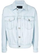 Juun.j Oversized Jean Jacket - Blue