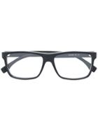 Boss Hugo Boss - Rectangular Frame Glasses - Unisex - Acetate/rubber/carbon Black - One Size, Acetate/rubber/carbon Black