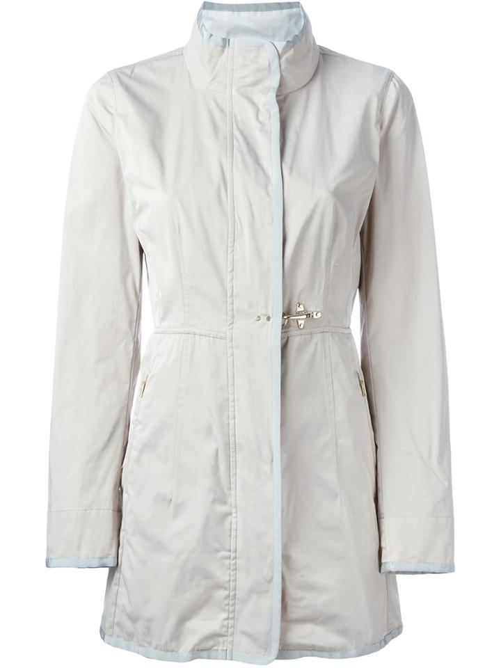 Fay Buckle Detail Zipped Jacket