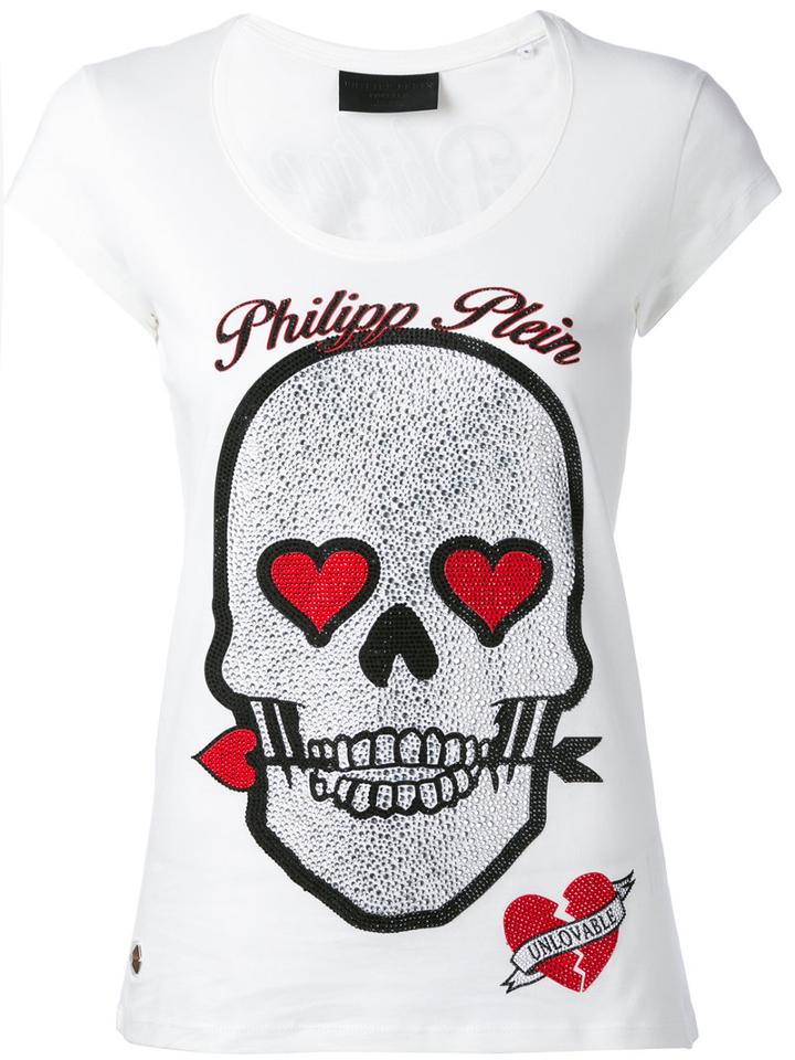 Balinay Devon T-shirt - Women - Cotton - Xs, White, Cotton, Philipp Plein