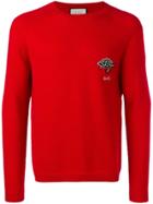 Gucci Turtle Pattern Sweater - Red