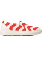 Au Jour Le Jour Slip-on Sneakers - Red