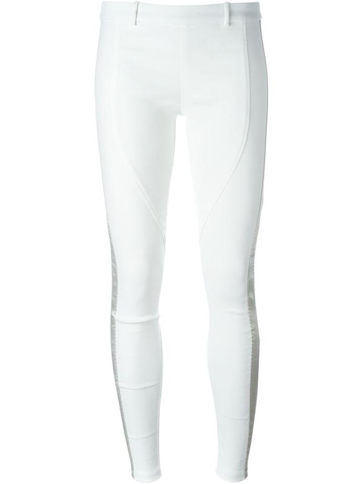 Faith Connexion Skinny Trousers, Women's, Size: 36, White, Cotton/linen/flax/viscose/spandex/elastane