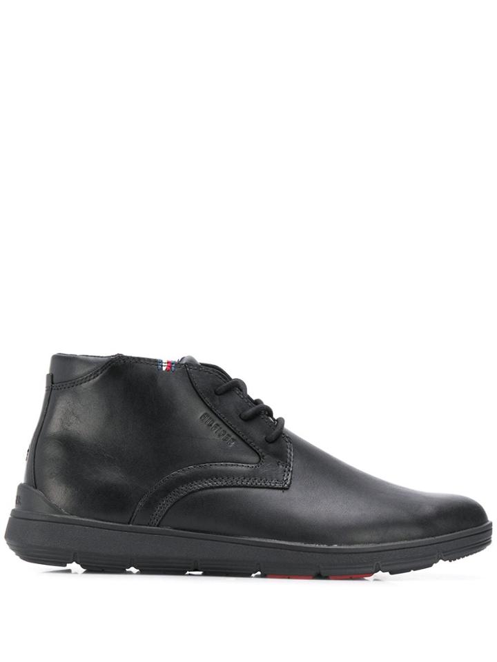 Tommy Hilfiger Lightweight City Chukka Boots - Black