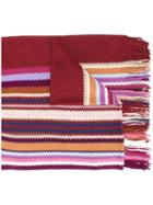 Missoni Striped Knit Scarf, Women's, Acrylic/polyamide/polyester/wool