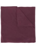 Fabiana Filippi Plain Scarf - Purple