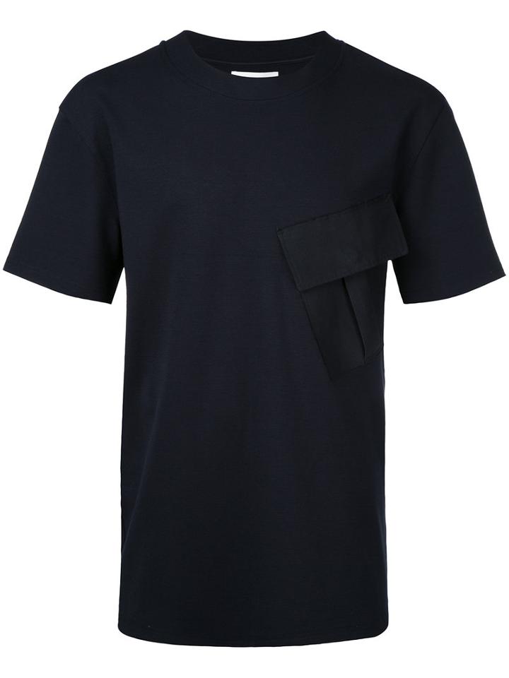 Public School Crewneck T-shirt, Men's, Size: Small, Black, Nylon/polyester/spandex/elastane/rayon