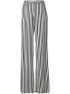 Victoria Victoria Beckham - Relax Tux Trousers - Women - Polyester/viscose - 12, Black, Polyester/viscose
