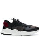 Kiton Panelled Lace-up Sneakers - Multicolour