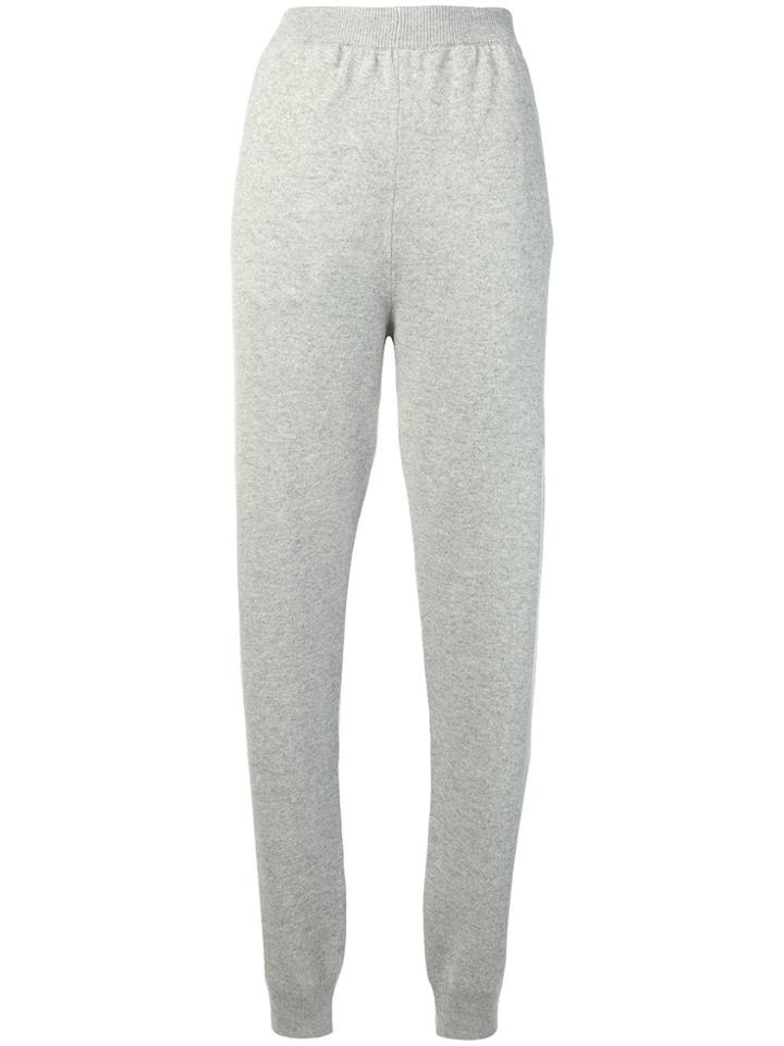 Fabiana Filippi Gathered Ankle Track Pants - Grey