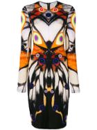 Givenchy Symmetric Butterfly Dress - Multicolour