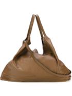Marni Oversized Slouchy Shoulder Bag, Women's, Brown