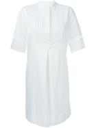 Vince Open Embroidery Half Sleeve Dress