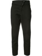 Thom Krom Asymmetric Button Trousers - Black