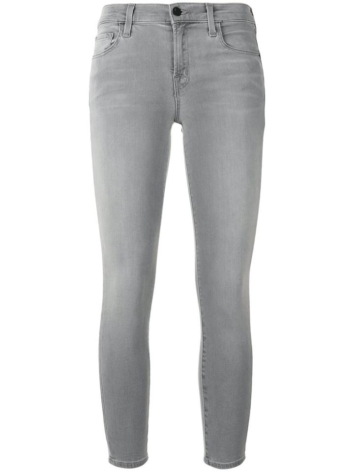 J Brand Capri Jeans, Women's, Size: 31, Grey, Cotton/polyester/spandex/elastane