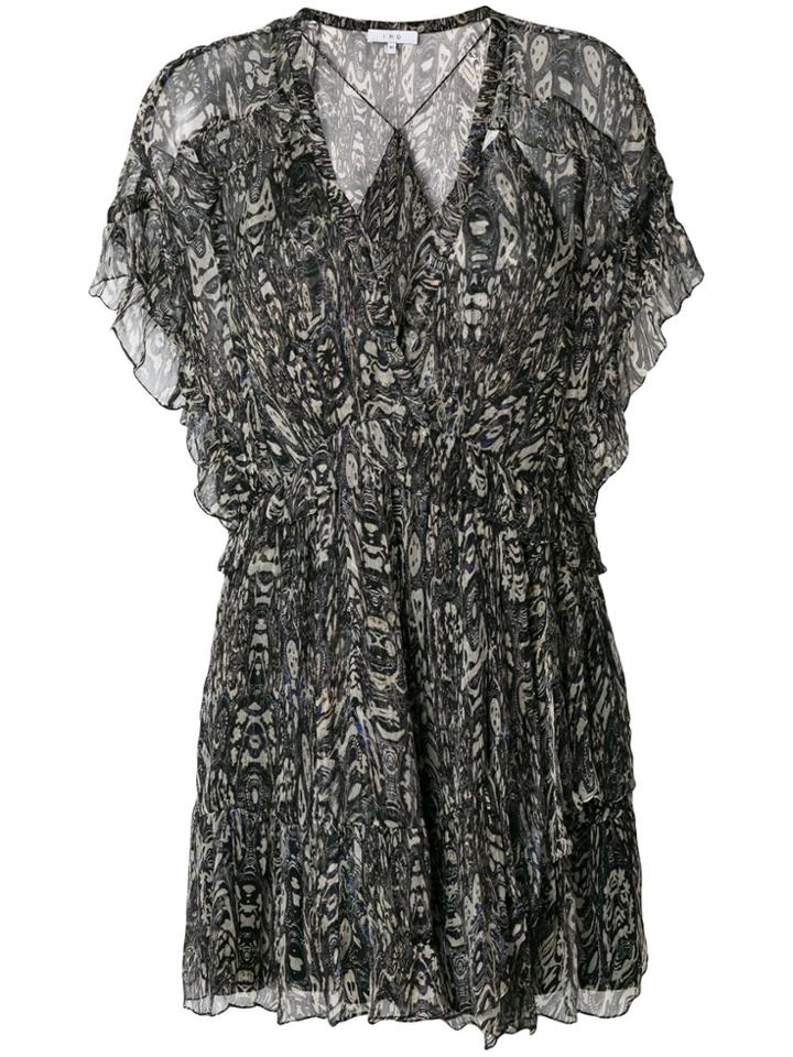 Iro Gilio Lightweight Wrap Dress - Grey