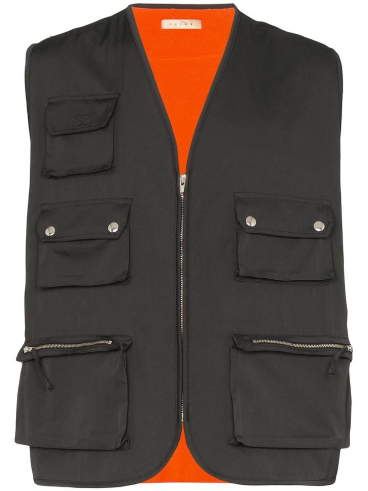 Futur Buya Multi-pocket Gilet - Black