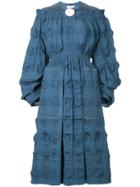 Roksanda Ruched Dress - Blue