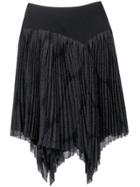 Issey Miyake Vintage 1990's Pleated Skirt - Black
