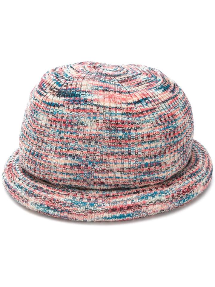 Missoni Mottled Weave Hat - Blue