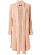 Twin-set Oversized Cardigan - Pink & Purple